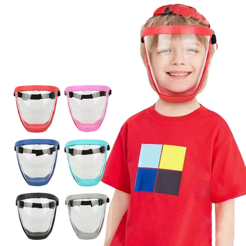Kids Face Mask - Maschera Protettiva Trasparente per Bambini, Anti-Polvere