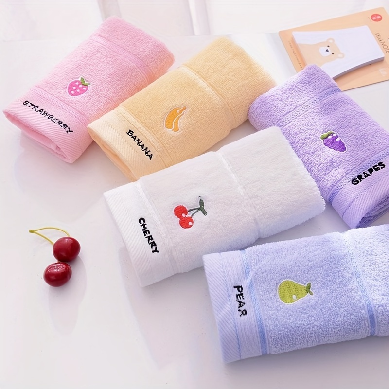 Cloth Face Mask Washable - 3 Asciugamani con motivo frutta dai