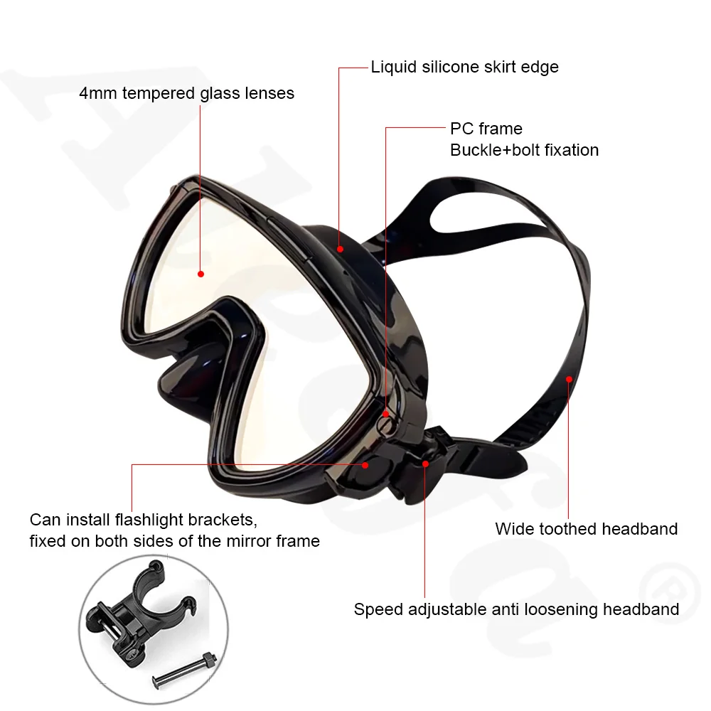 Maschera Subacquea con Support - Silicone Mask Bracket recensione e prezzo